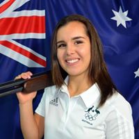 Aislin Jones, women's skeet shooter from Australia