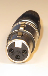 XLR 3 pin connector