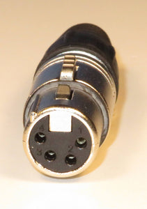 XLR 4 pin connector